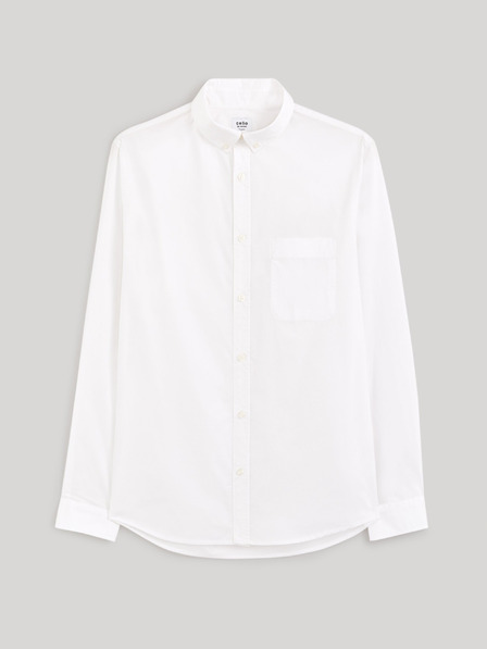 Celio Бяла мъжка тениска Celio Gaopur