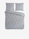 Pure Сиво спално бельо Pure 240 x 220 cm