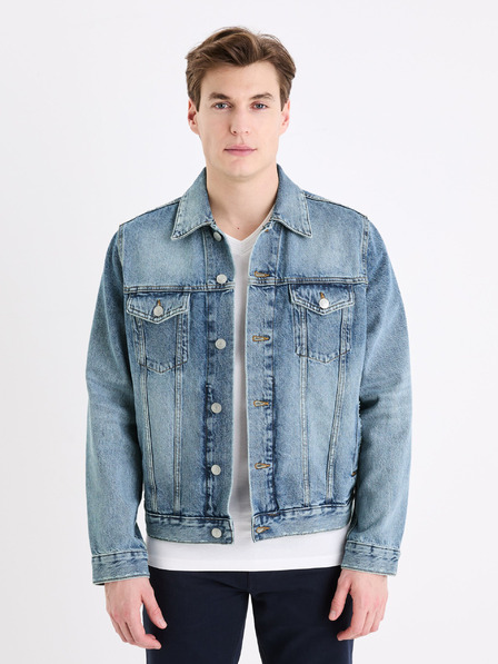 Celio Синьо мъжко дънково яке Celio Gudens