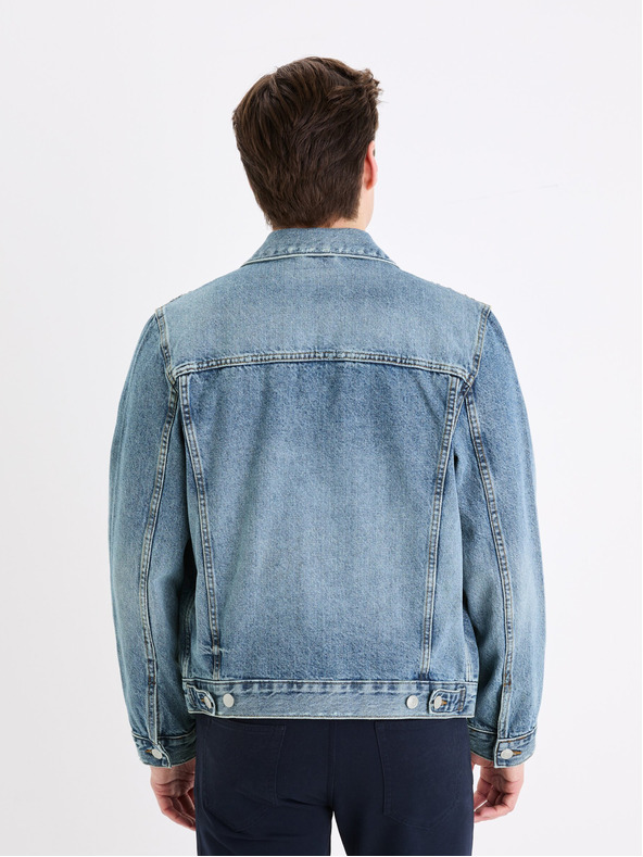 Celio Синьо мъжко дънково яке Celio Gudens