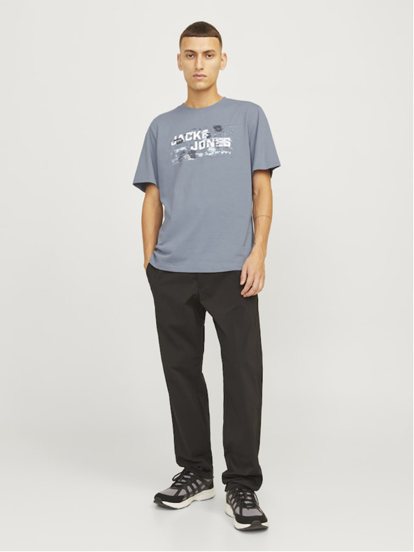 Jack & Jones Jack & Jones Сива мъжка тениска