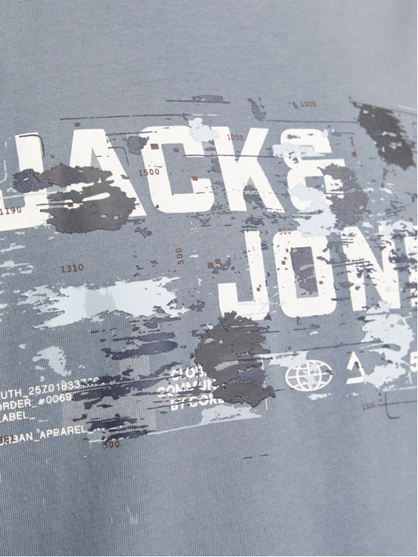 Jack & Jones Jack & Jones Сива мъжка тениска