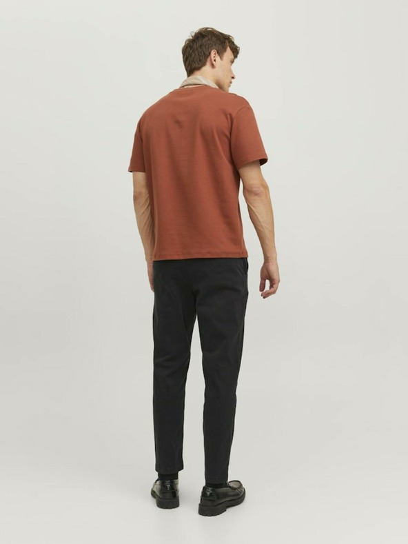 Jack & Jones Черен мъжки панталон Jack & Jones Stace