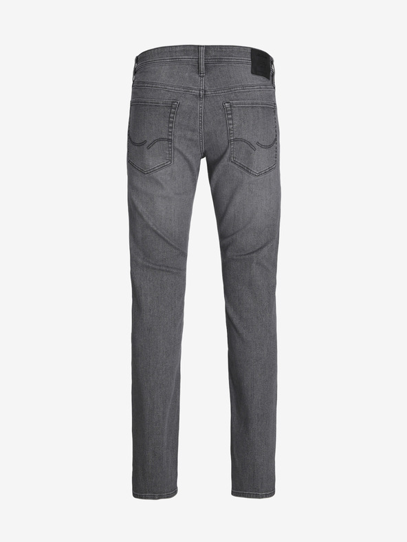 Jack & Jones Сиви мъжки дънки с тясна кройка Jack & Jones Glenn
