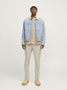 Jack & Jones Бежов мъжки велурен панталон Jack & Jones Tace