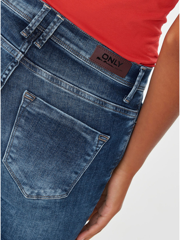 ONLY Сини дънки с разкъсан ефект ONLY