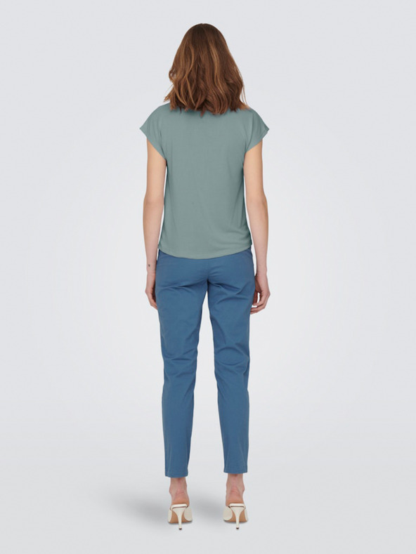 ONLY Зелена дамска тениска САМО Free