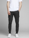 Jack & Jones Черни панталони с конусовидна кройка Jack & Jones Paul