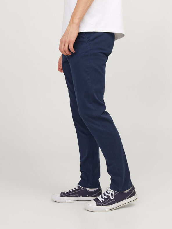 Jack & Jones Тъмносин чино панталон Jack & Jones Marco