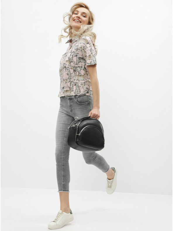 ONLY Сиви изрязани дънки ONLY Blush