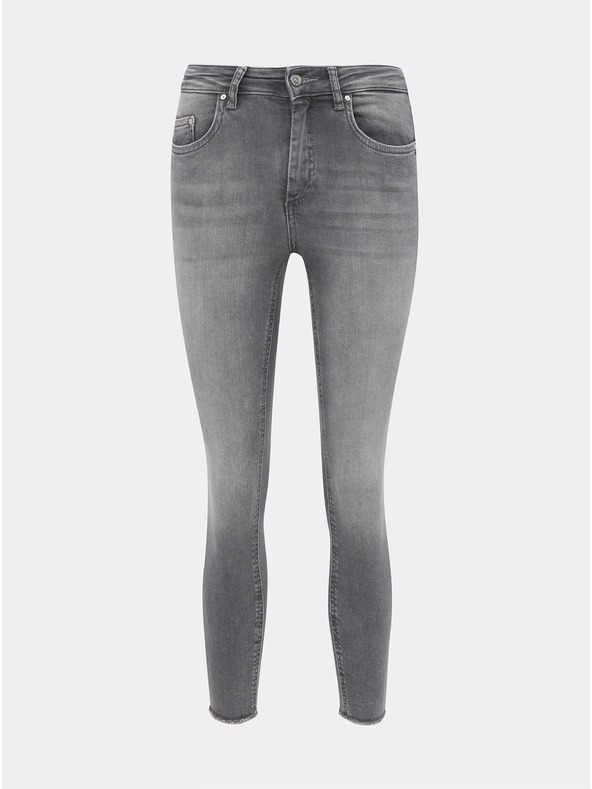 ONLY Сиви изрязани дънки ONLY Blush