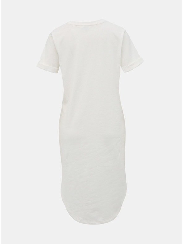 Jacqueline de Yong Бял суитчър основна рокля JDY Ivy