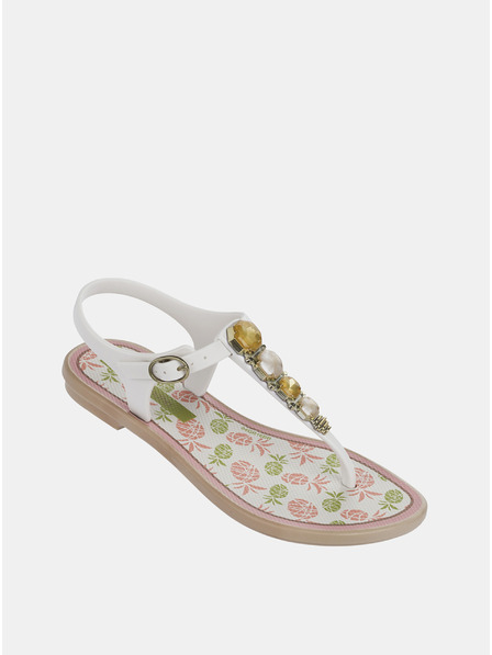 Grendha Бели сандали Grendha за момичета