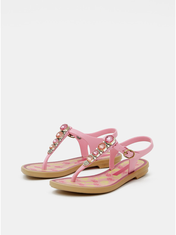 Grendha Розови сандали Grendha за момичета