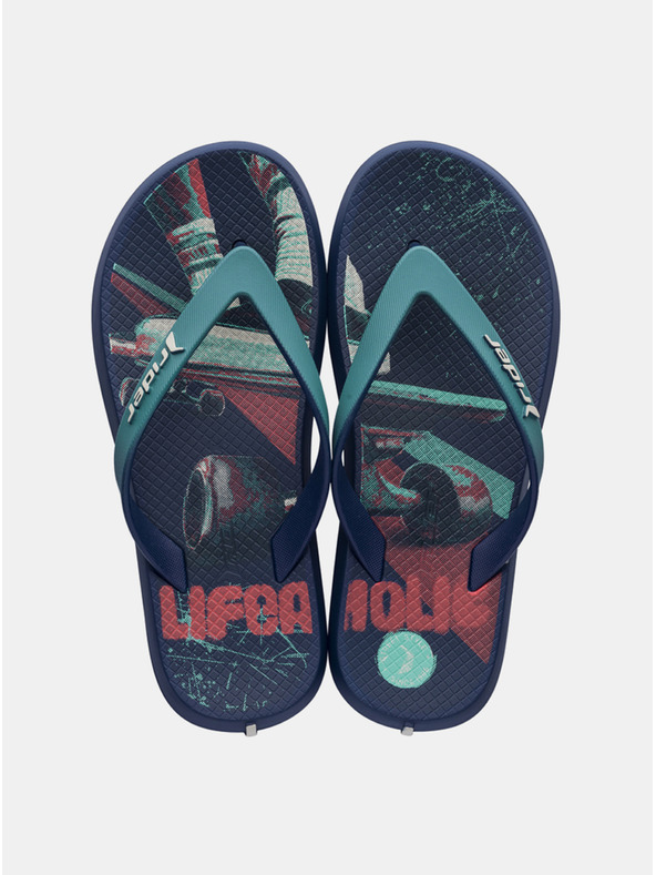 Rider Сини джапанки за момчета Rider