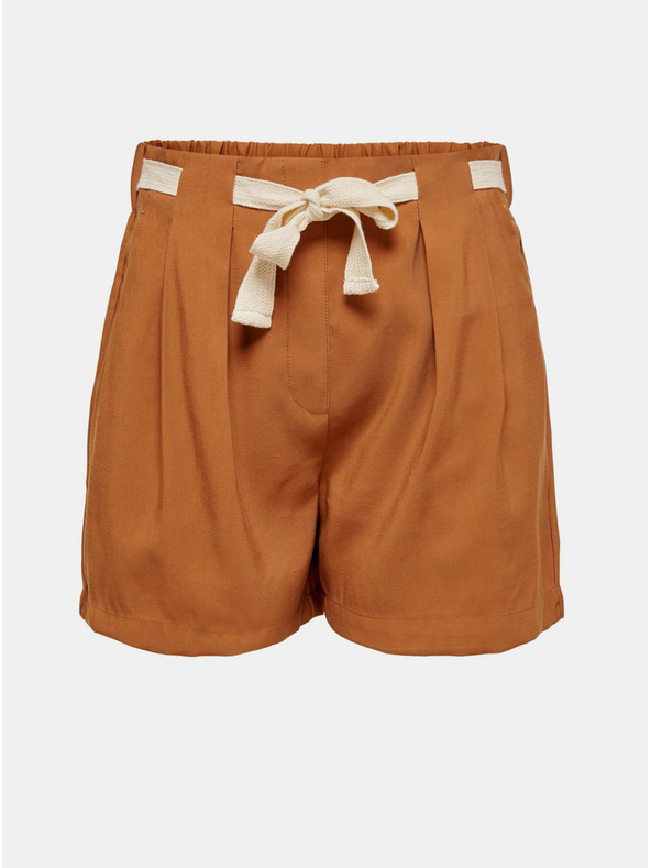 Jacqueline de Yong Кафяви къси панталони JDY Tomika