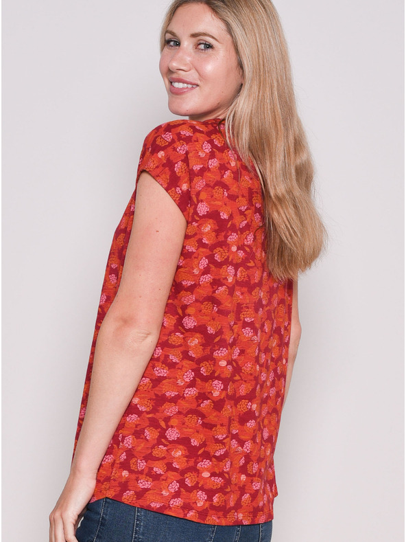 Brakeburn Червена шарена тениска Brakeburn