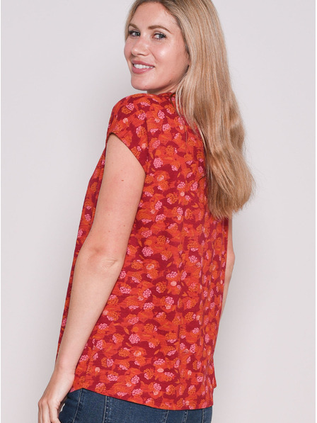 Brakeburn Червена шарена тениска Brakeburn