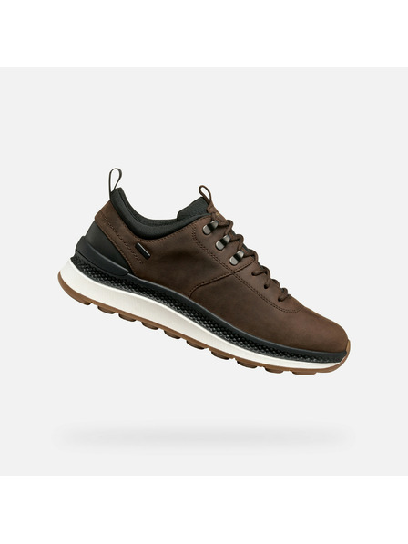 Geox Тъмнокафяви мъжки маратонки Geox Spherica Actif X2