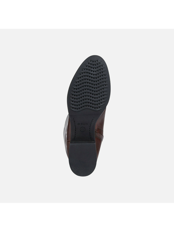 Geox Кафяви дамски боти Geox Felicity