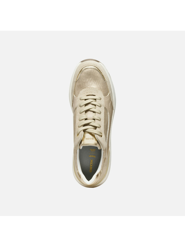 Geox Кремави дамски маратонки Geox Spherica EC13