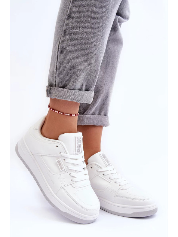 BIG STAR SHOES Дамски спортни обувки Big Star – бели