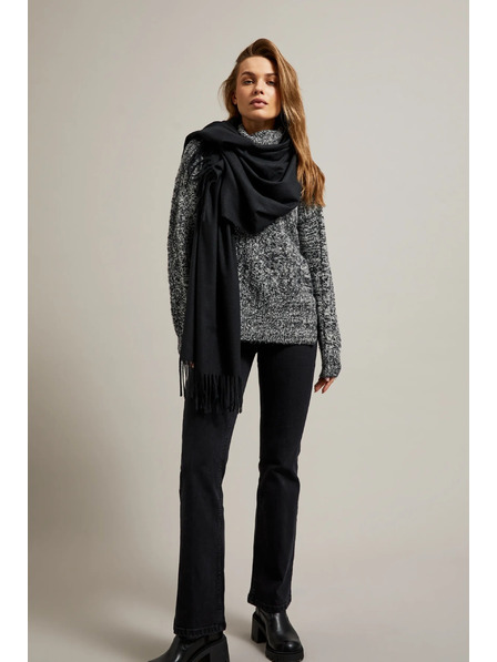 Moodo Черен дамски шал