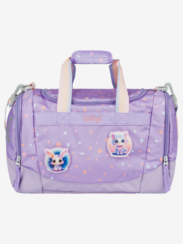 BAAGL  Лилава детска спортна чанта Домашни любимци Baagl