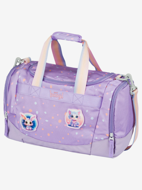 BAAGL  Лилава детска спортна чанта Домашни любимци Baagl
