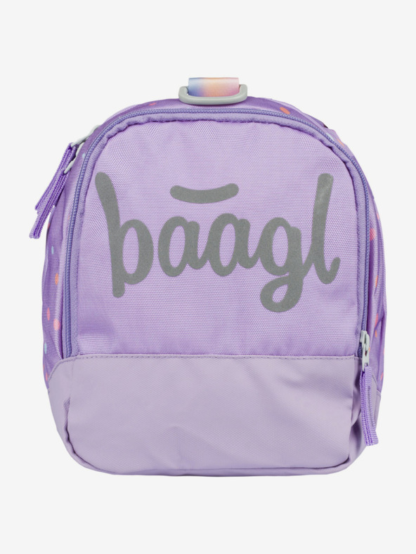 BAAGL  Лилава детска спортна чанта Домашни любимци Baagl