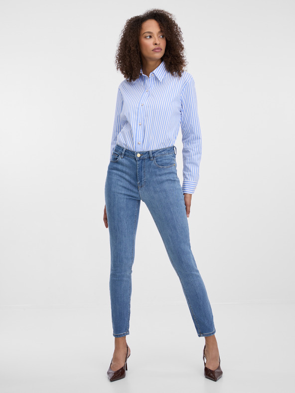 Orsay Светлосини дамски skinny fit дънки ORSAY