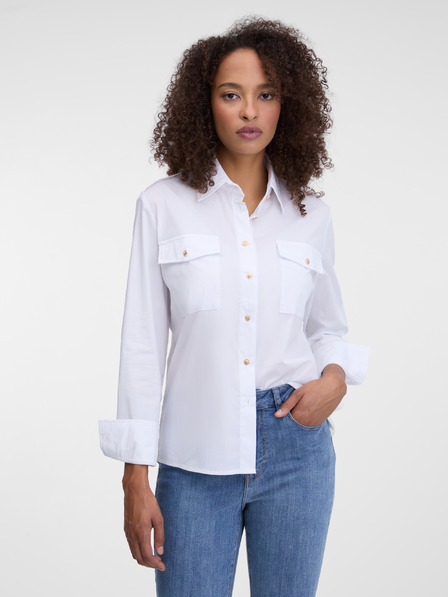 Orsay Бяла дамска риза ORSAY