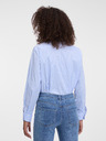 Orsay Светлосиня раирана дамска риза ORSAY