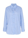 Orsay Светлосиня раирана дамска риза ORSAY