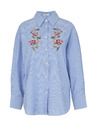 Orsay Светлосиня дамска риза с бродерия ORSAY