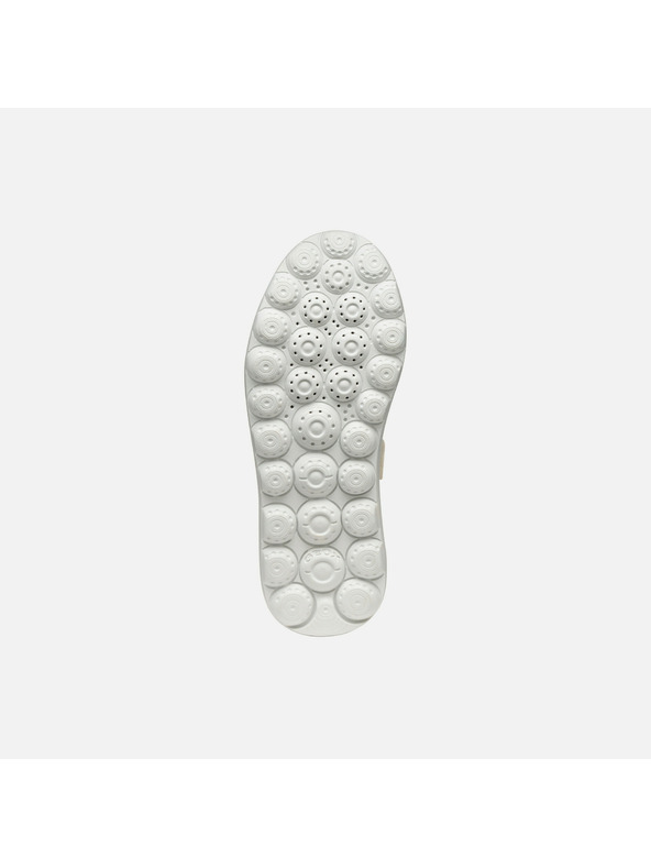 Geox Бели маратонки Geox Puffypop за момичета