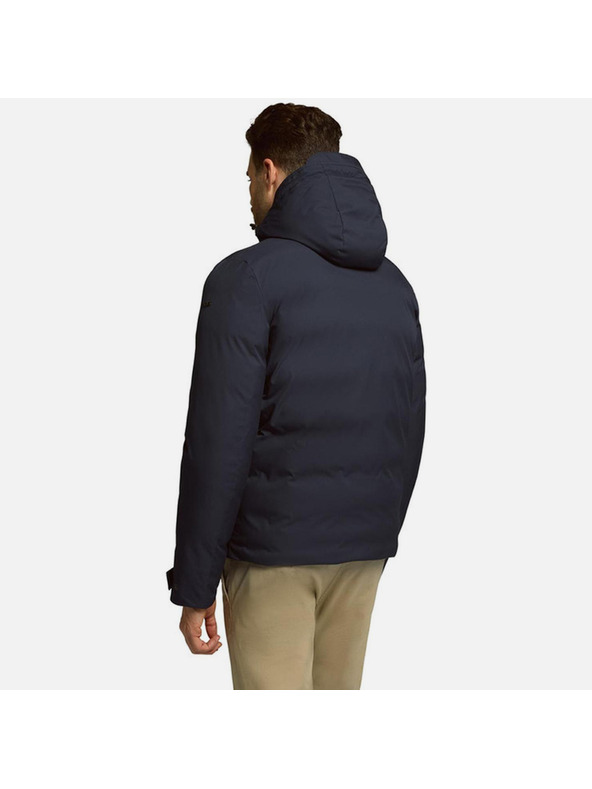 Geox Синьо мъжко яке Geox Sapienza Hoojkt