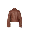 CAMAIEU Кафяво дамско кожено яке