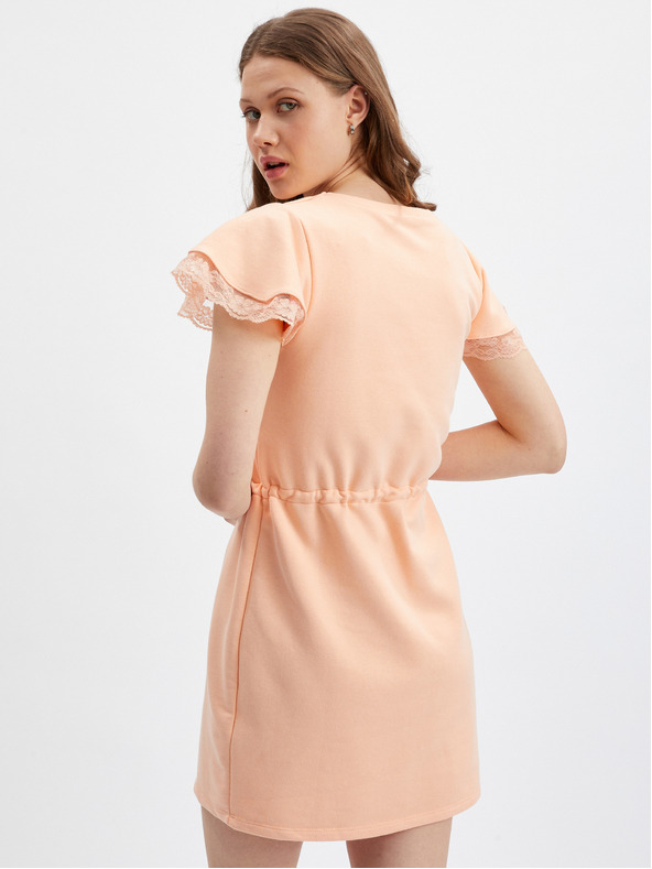 Orsay Дамска суичър рокля в цвят кайсия ORSAY