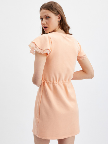 Orsay Дамска суичър рокля в цвят кайсия ORSAY