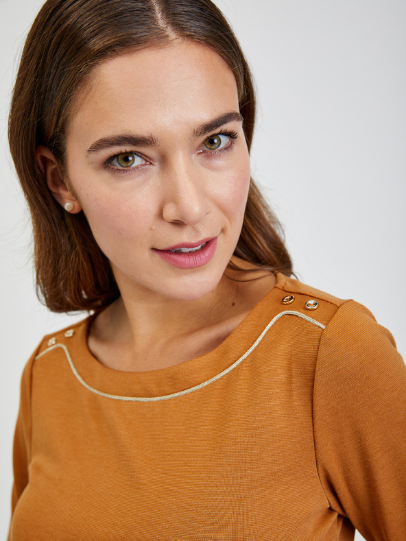 Orsay Кафява дамска тениска ORSAY