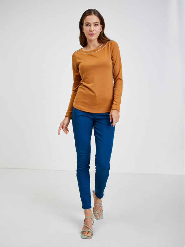 Orsay Кафява дамска тениска ORSAY