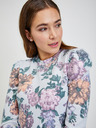 Orsay Светлосива дамска тениска на цветя ORSAY