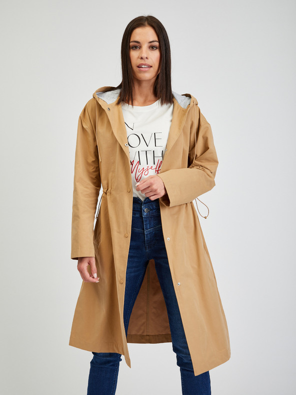 Orsay Светлокафява дамска парка ORSAY