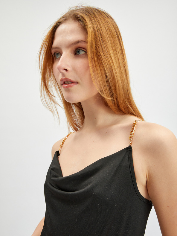 Orsay Черен дамски гащеризон ORSAY