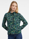 Orsay Тъмнозелена дамска блуза на цветя ORSAY