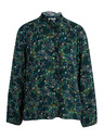 Orsay Тъмнозелена дамска блуза на цветя ORSAY