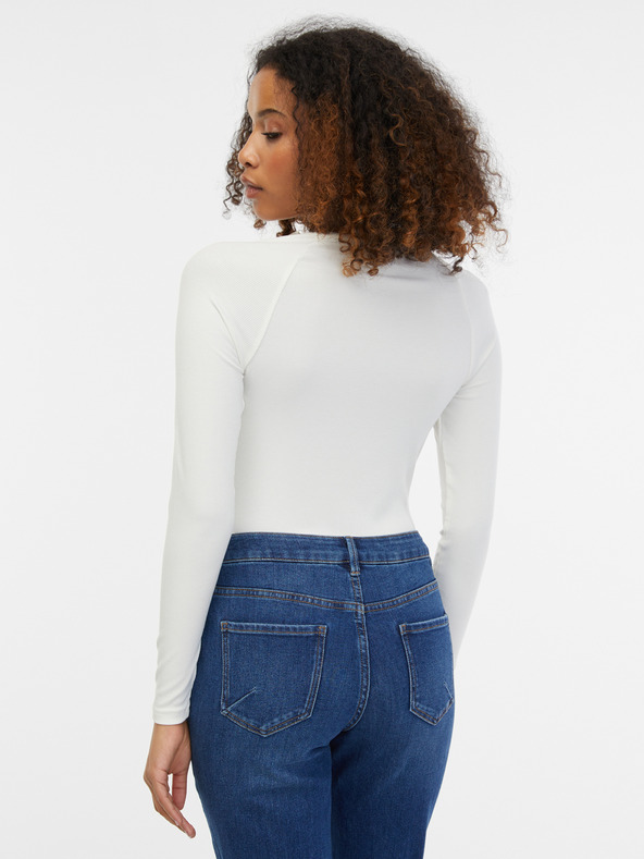 Orsay Бяла дамска тениска ORSAY