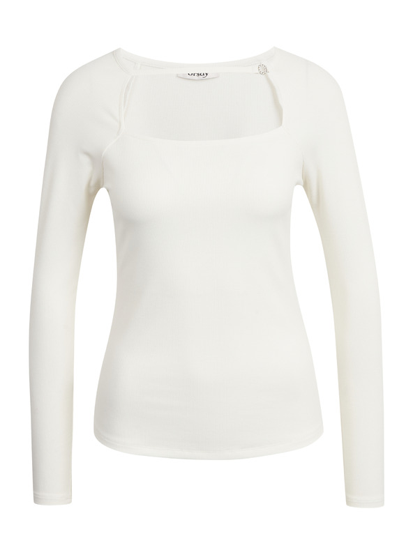 Orsay Бяла дамска тениска ORSAY