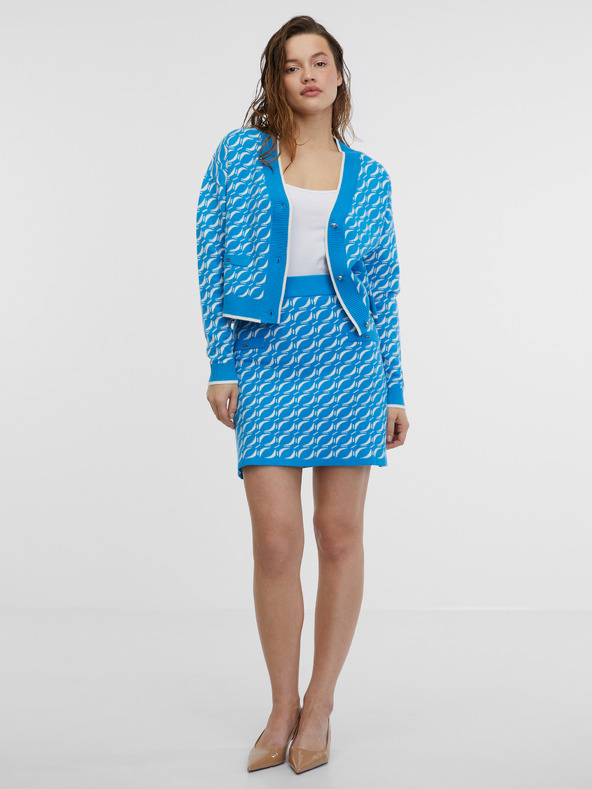 Orsay Синя дамска пола-пуловер ORSAY